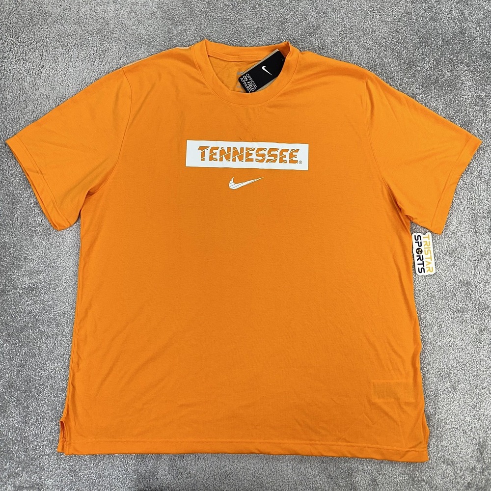 Tennessee Volunteers Shirt Mens 3XL Orange Nike Dri Fit Team Issue Vols